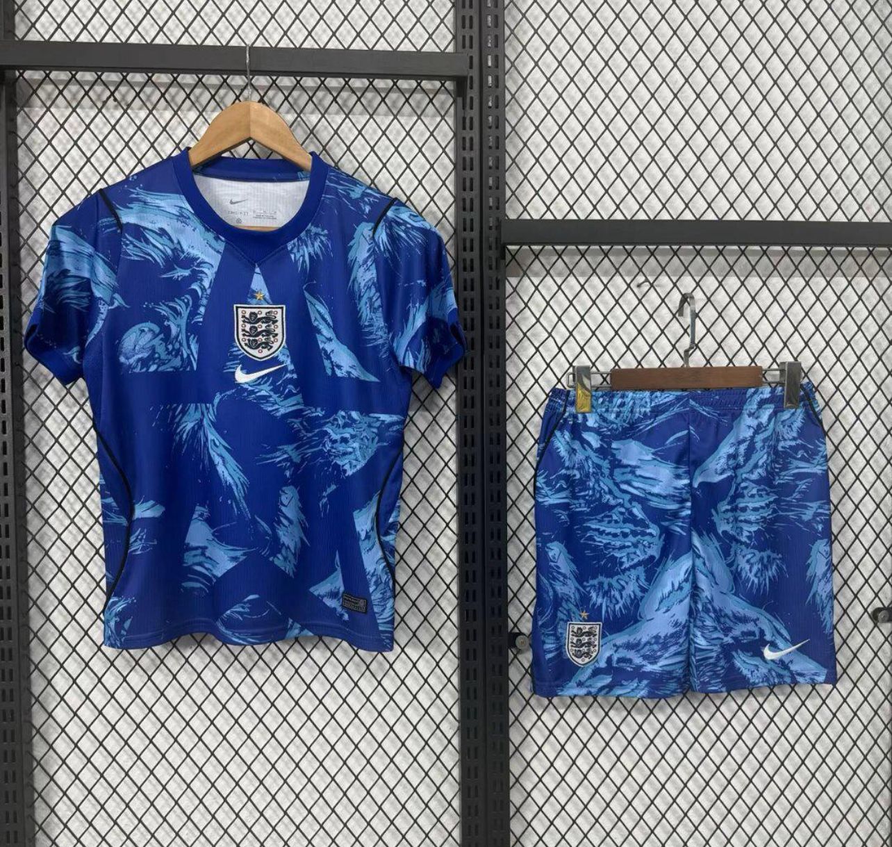 Kit Infantil Inglaterra Goleiro 26/27 - Azul