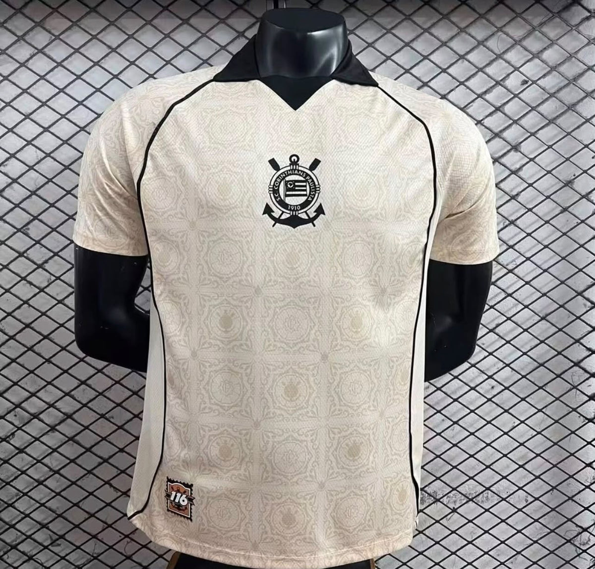 Corinthians Polo 116 Anos 26/27 Torcedor Nike  - Bege
