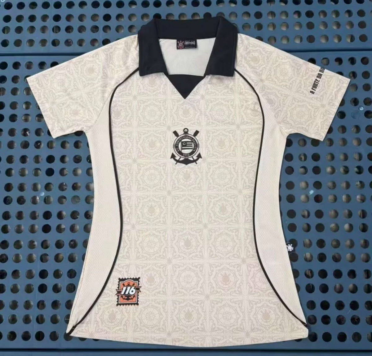 Corinthians Polo 116 Anos 26/27 Nike Feminina - Bege