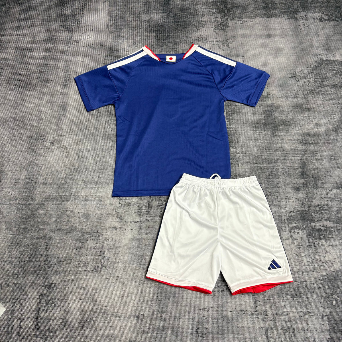 Kit Infantil Japão Home 26/27  - Azul