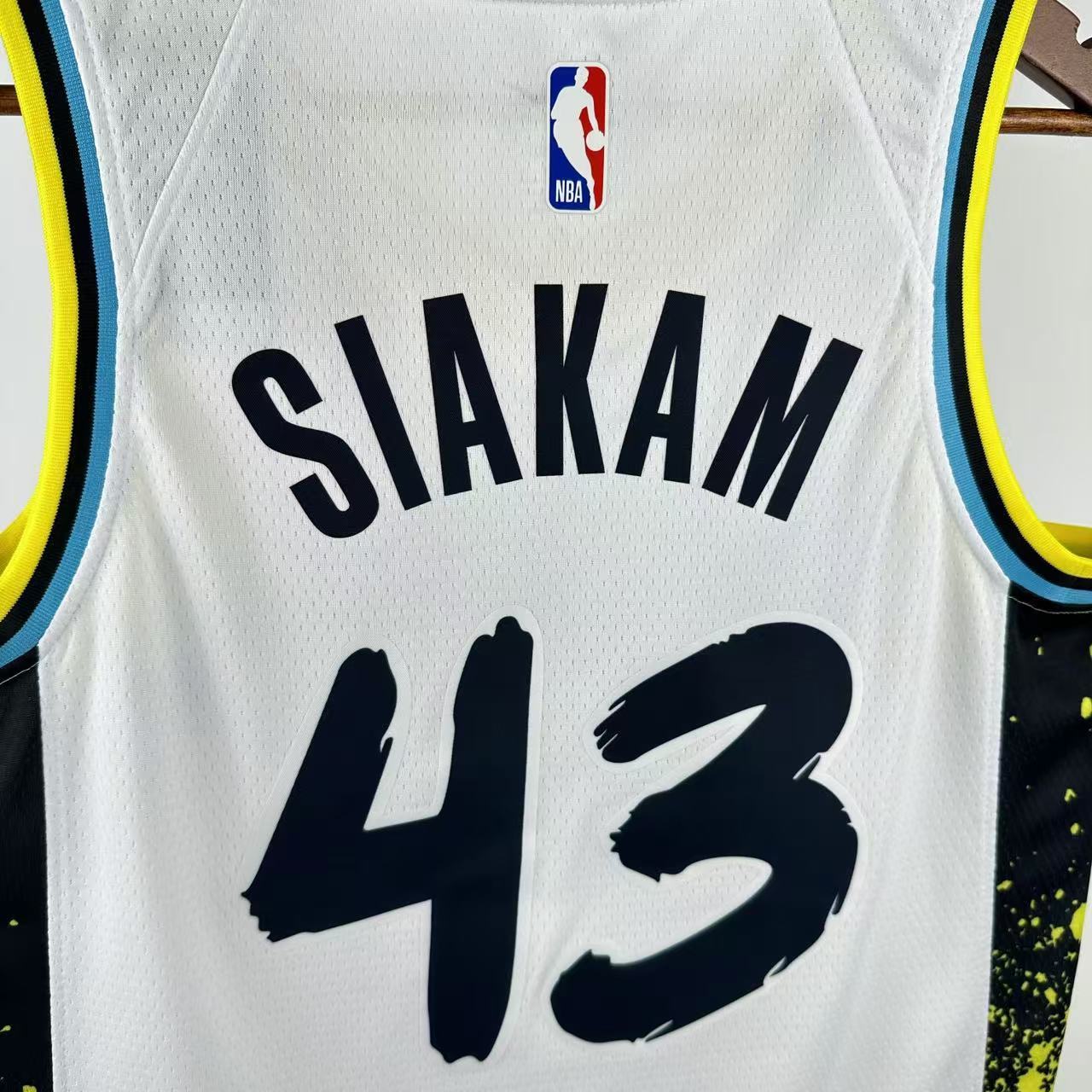 Regata Indiana Pacers Masculina - Branca