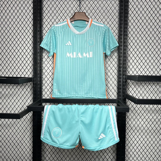 Kit Infantil Inter Miami Third 24/25 - Verde Água