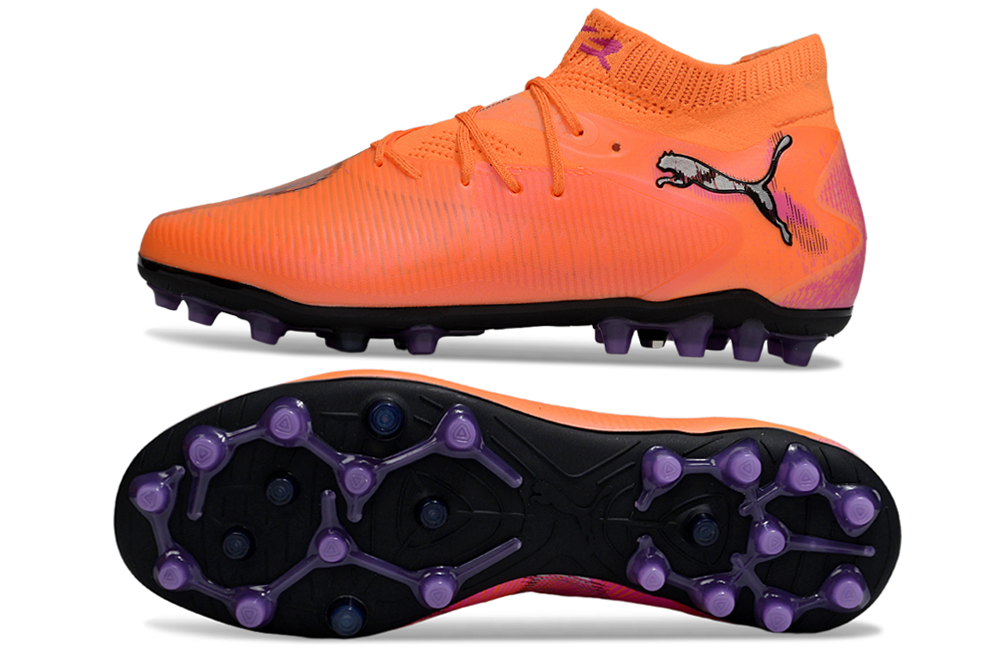 Chuteira Campo Puma Future 8 Ultimate FG - Laranja