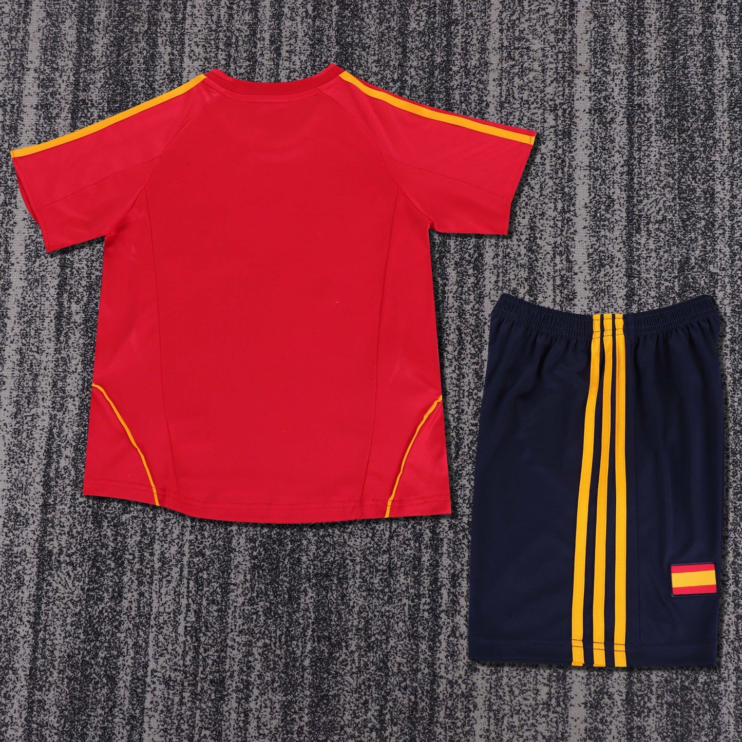 Kit Infantil Espanha Home Retro 2008 - Vermelho
