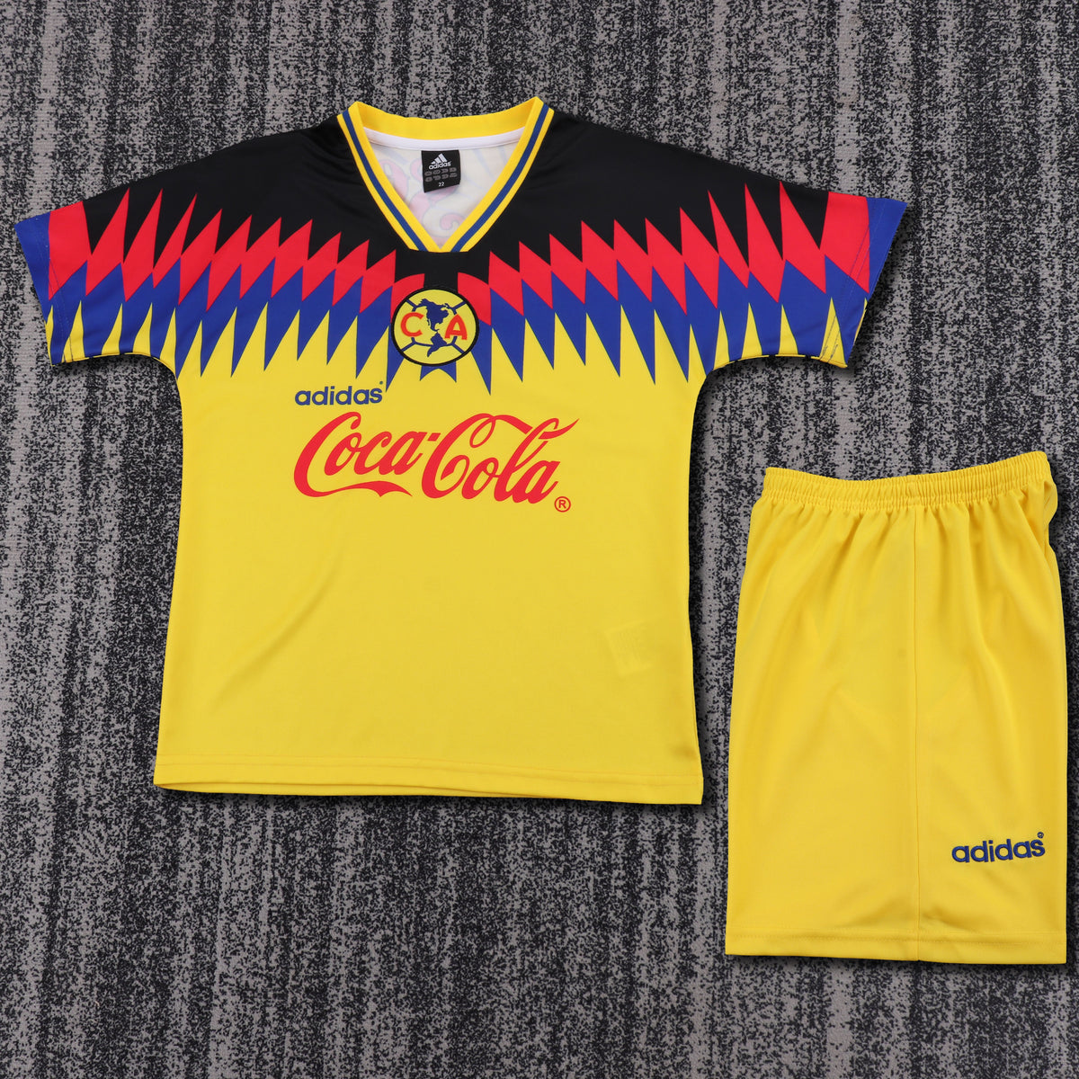 Kit Infantil América do Mexico Retro Home 1995 - Amarela
