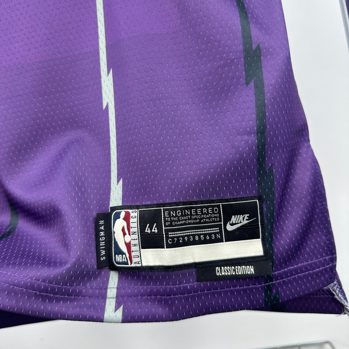 Regata Toronto Raptors Masculina - Roxo