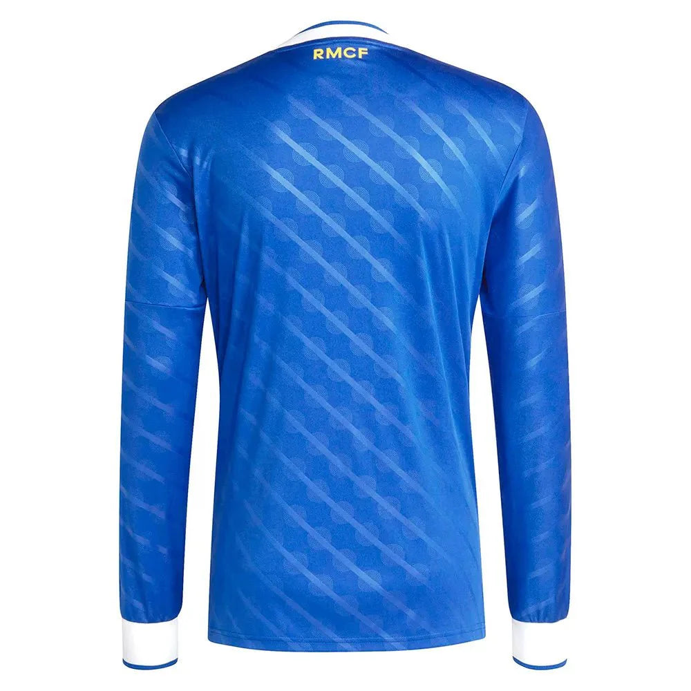 Real Madrid Third 25/26 Manga Longa Torcedor Adidas - Azul