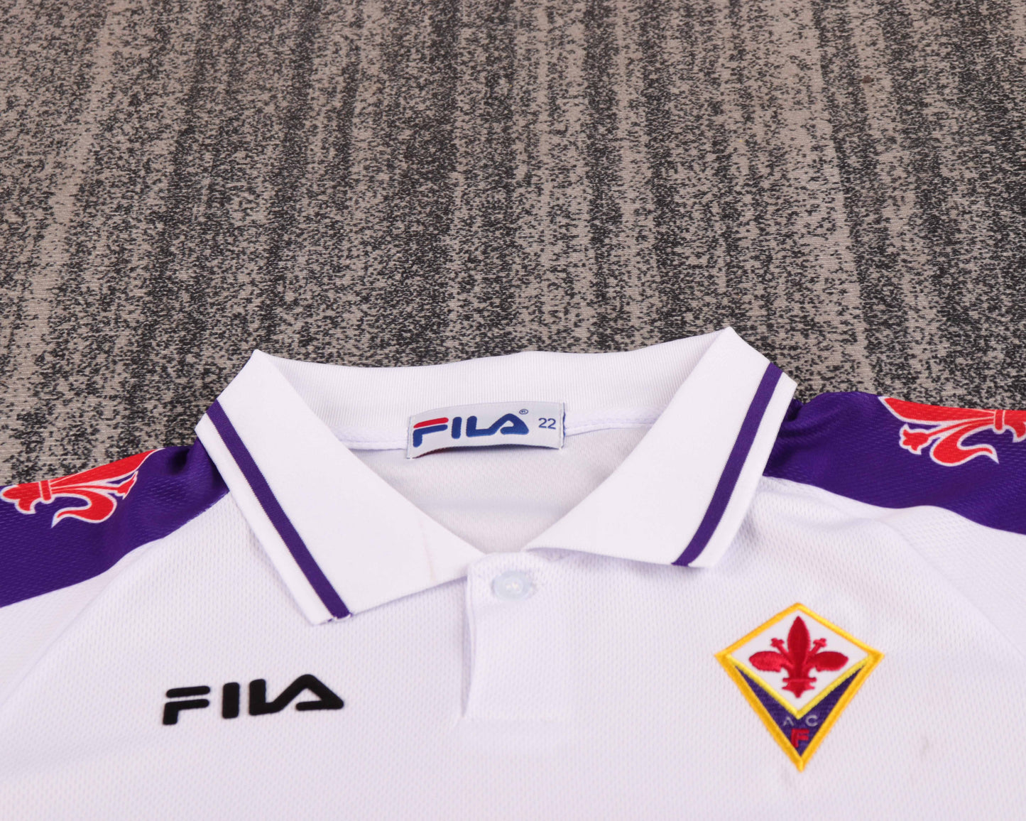 Kit Infantil Fiorentina Away Retrô 1998 - Branca