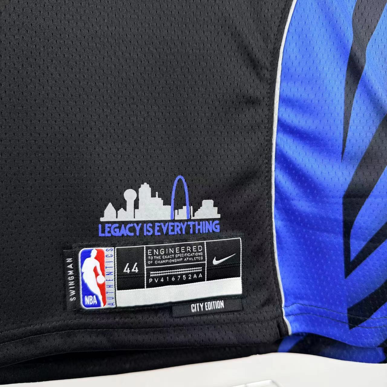 Regata Dallas Mavericks Masculina - Preta