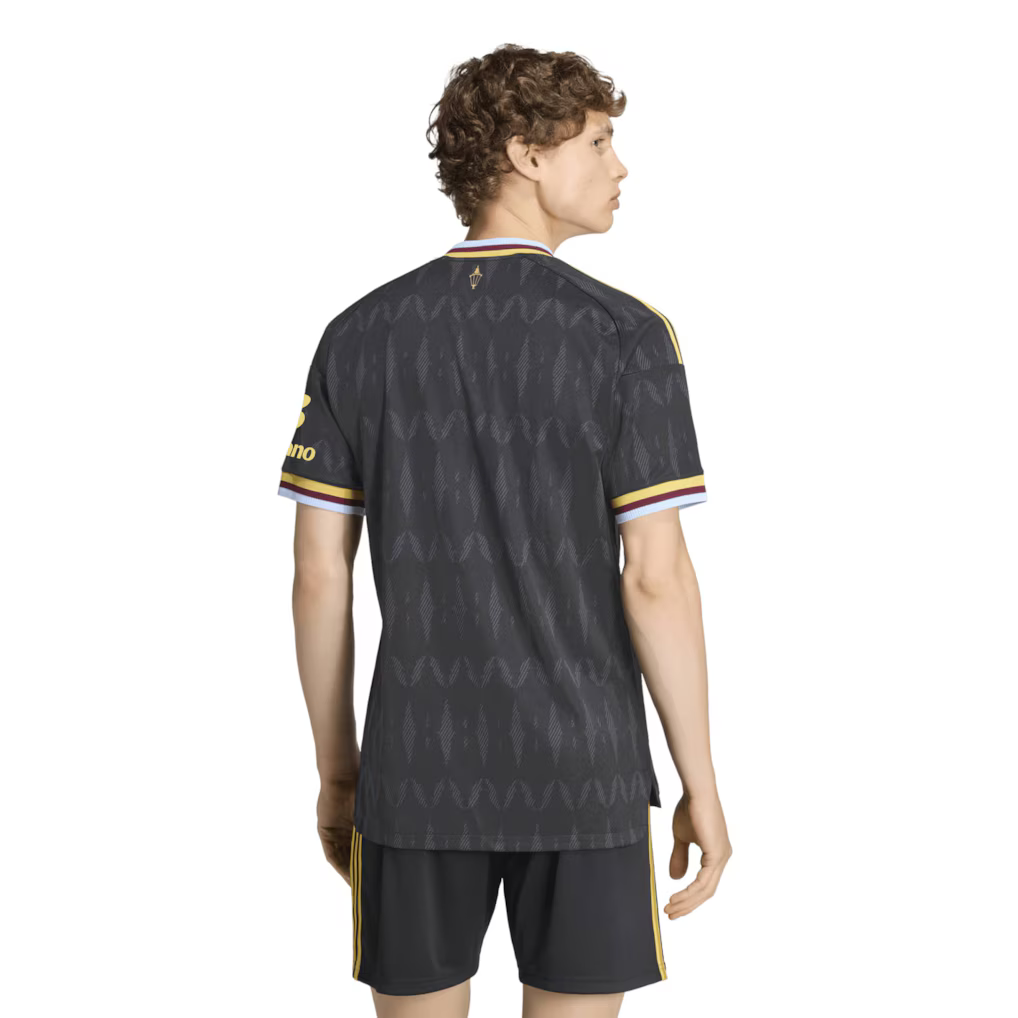 Aston Villa Away 26/27 Jogador Adidas - Preta