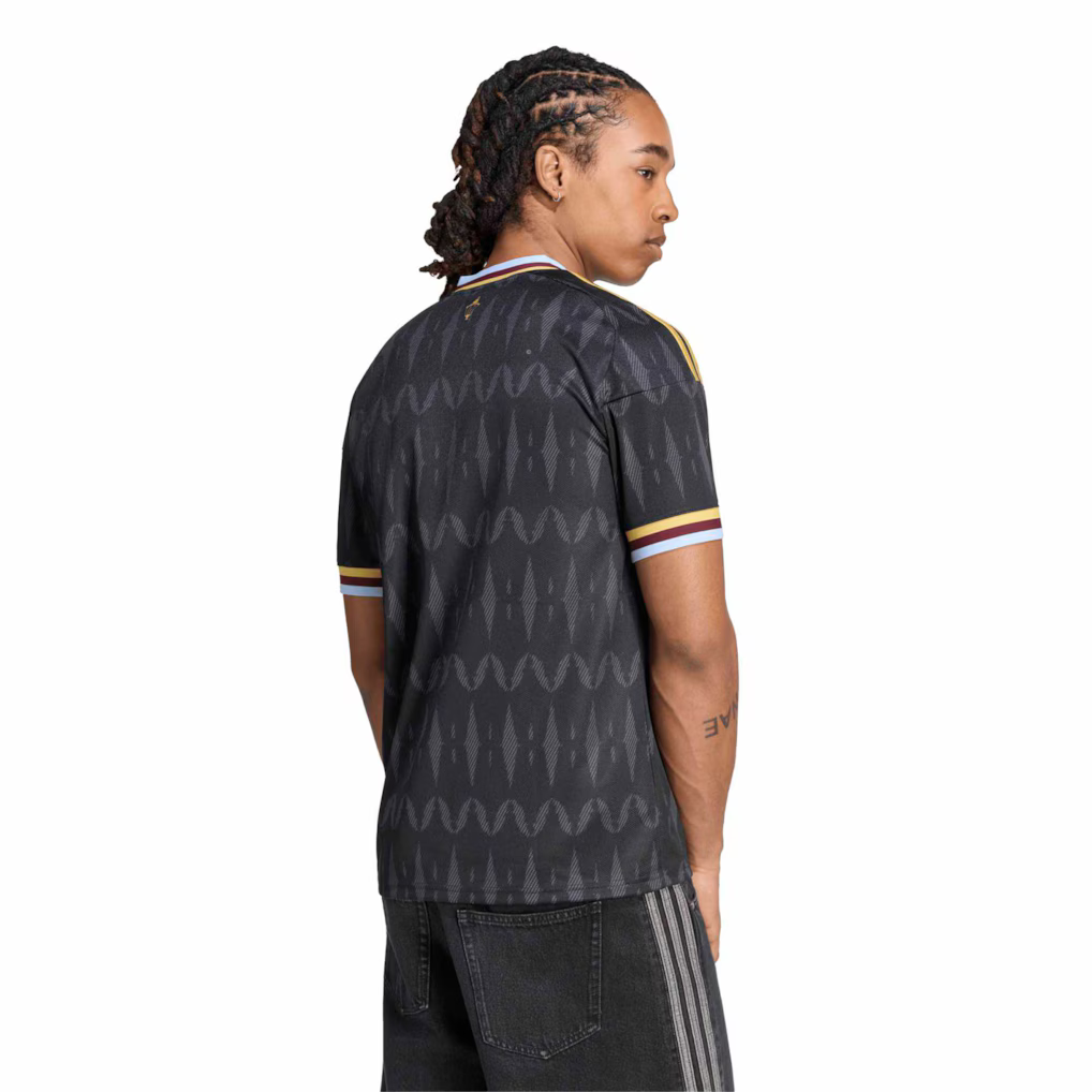 Aston Villa Away 26/27 Torcedor Adidas - Preto