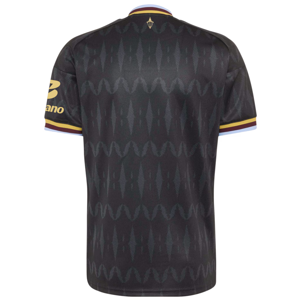 Aston Villa Away 26/27 Torcedor Adidas - Preto