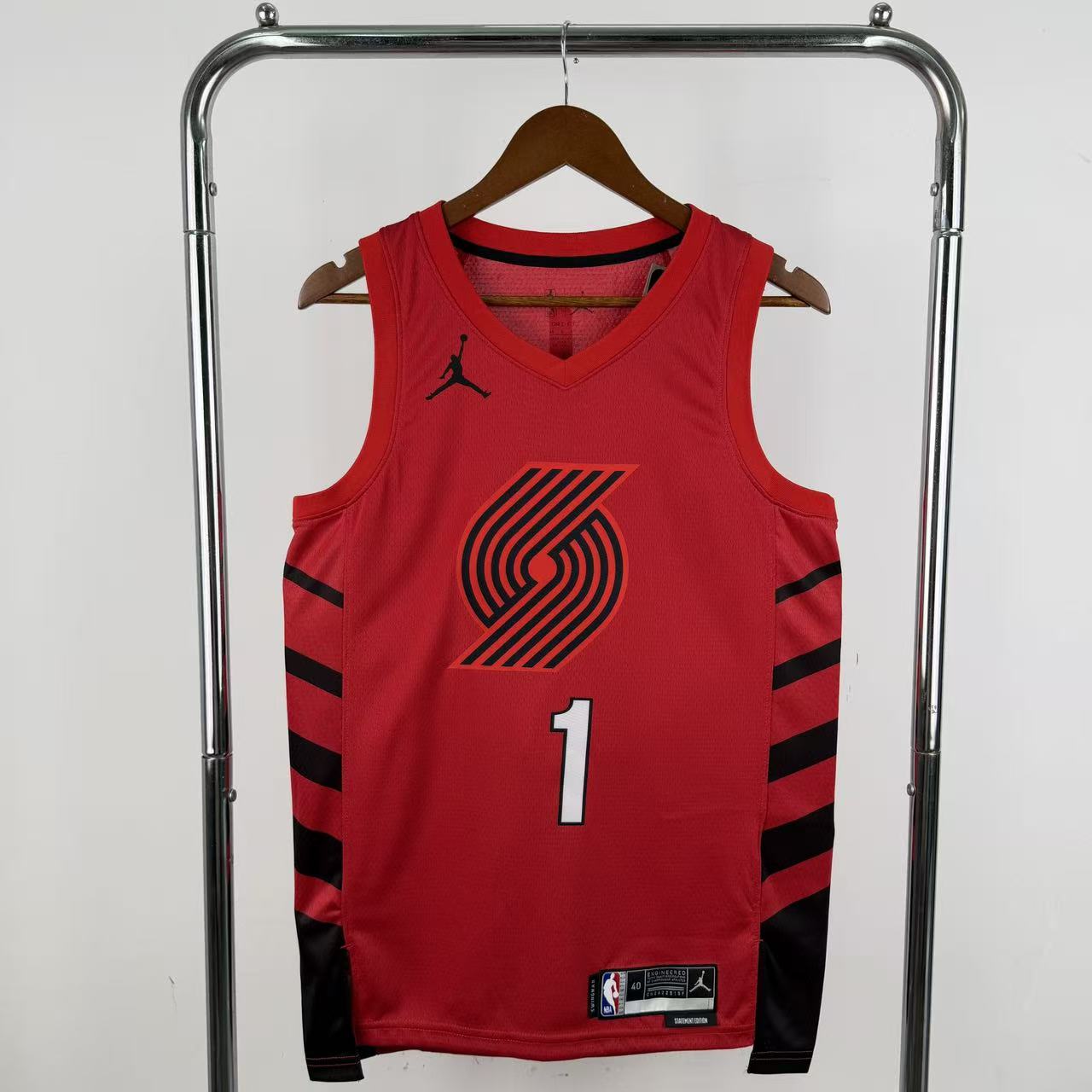 Regata Portland Trail Blazers Masculina - Vermelho