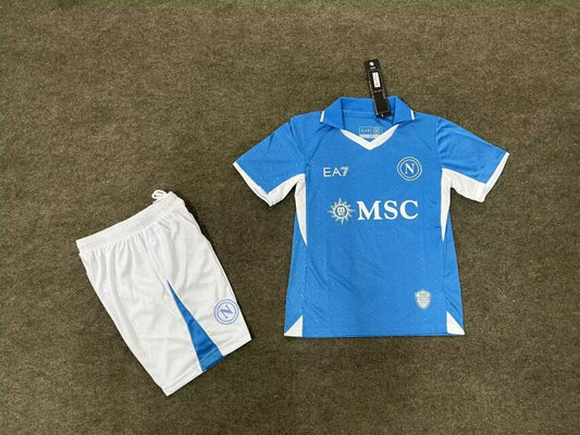 Kit Infantil Napoli Home 24/25 . EA7 - Azul
