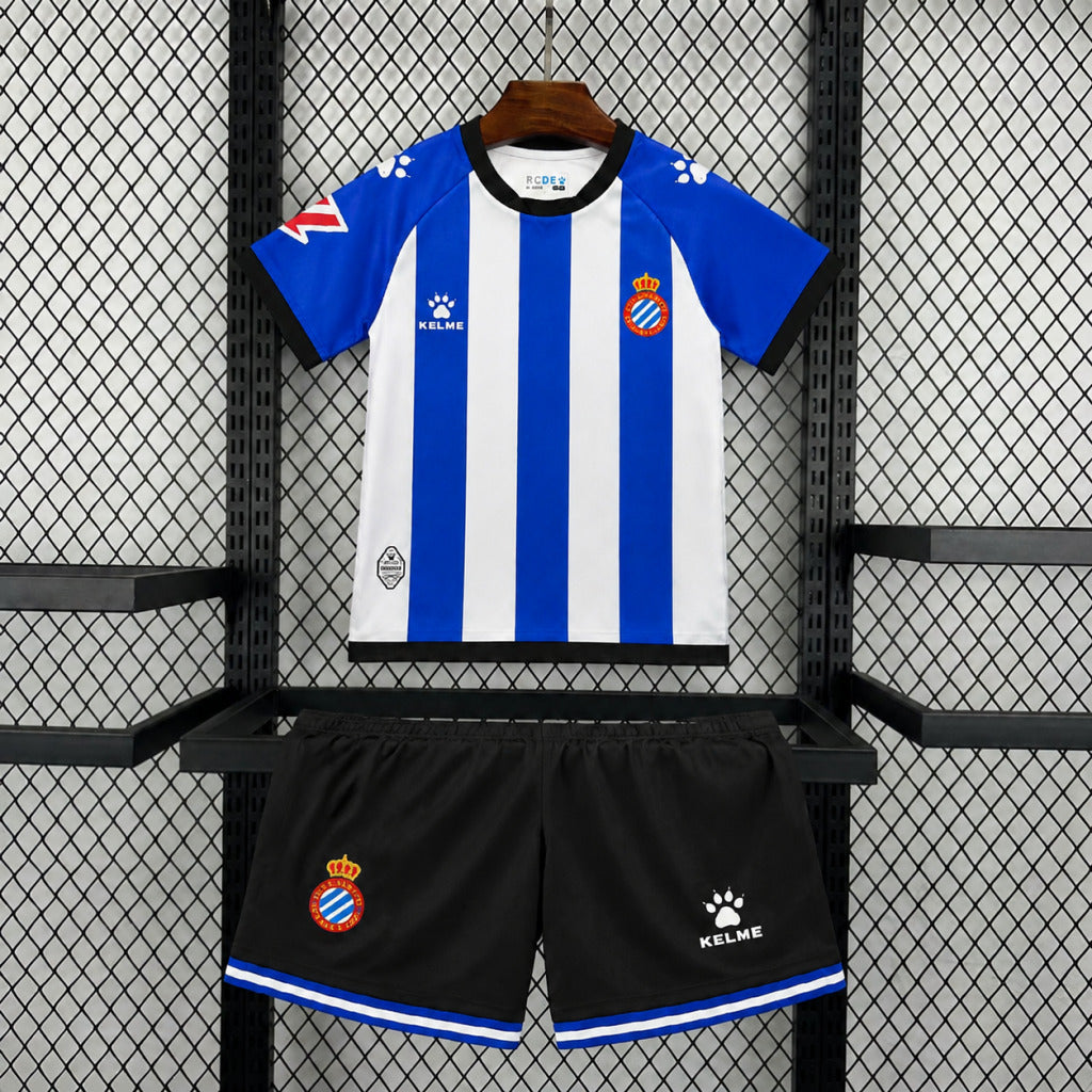 Kit Infantil Espanyol Home 26/27  - Azul e Branca
