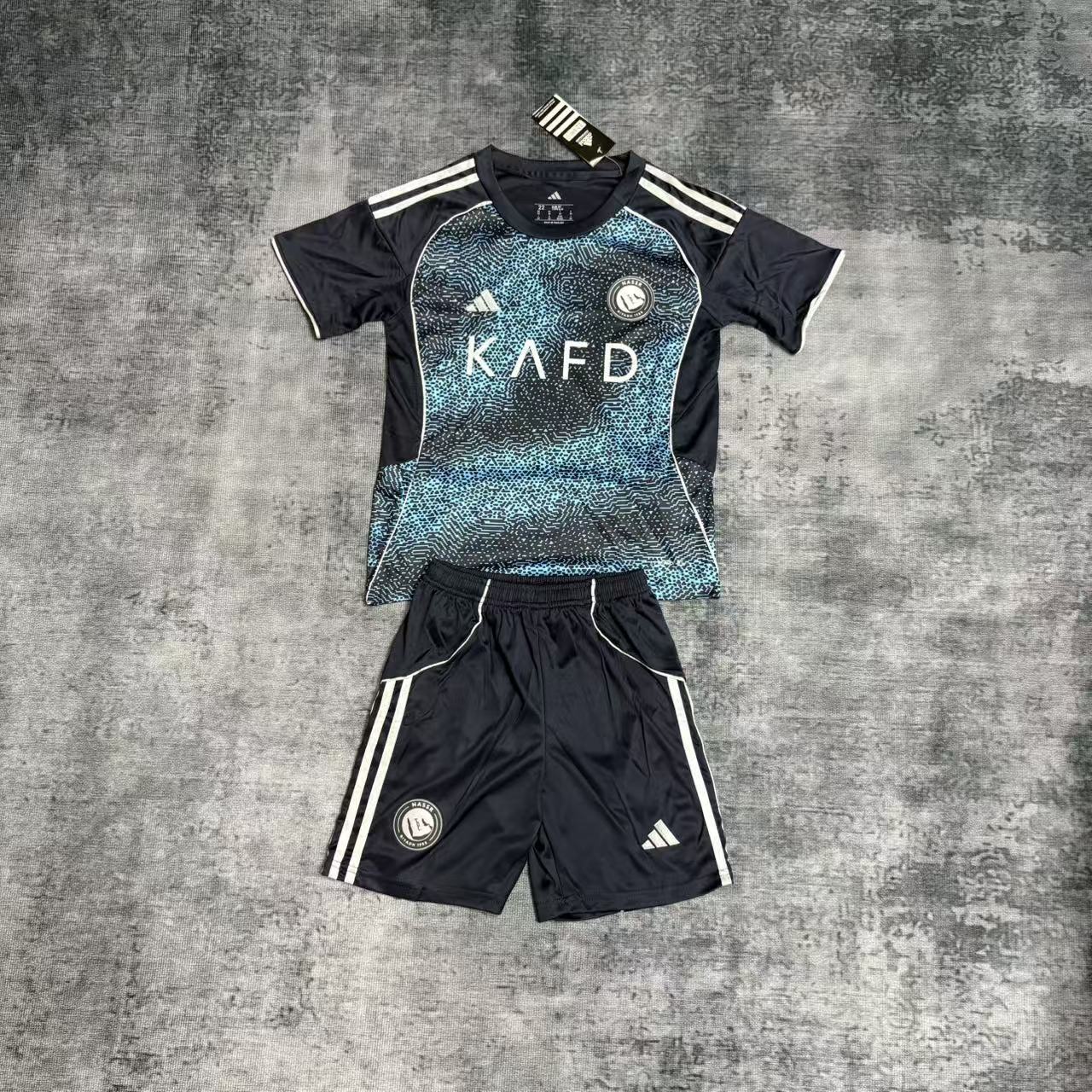 Kit Infantil Al Nassr Away 25/26  - Azul Marinho