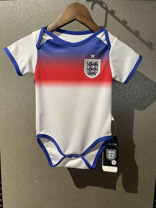 Inglaterra Body Home 25/26 Unissex - Branco