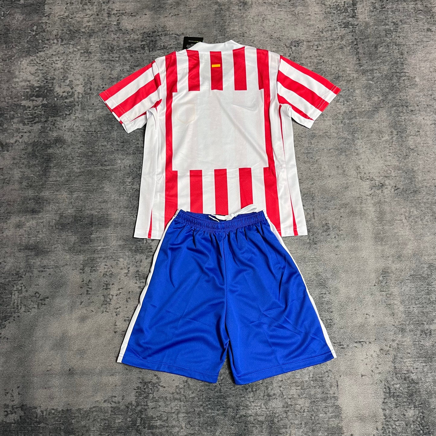 Kit Infantil Atlético de Madrid Home 25/26 - Vermelho e Branco