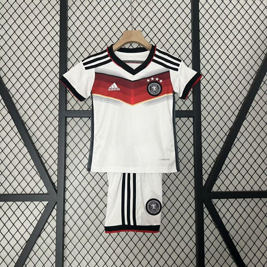 Kit Infantil Alemanha Home Retro 2014 - Branca