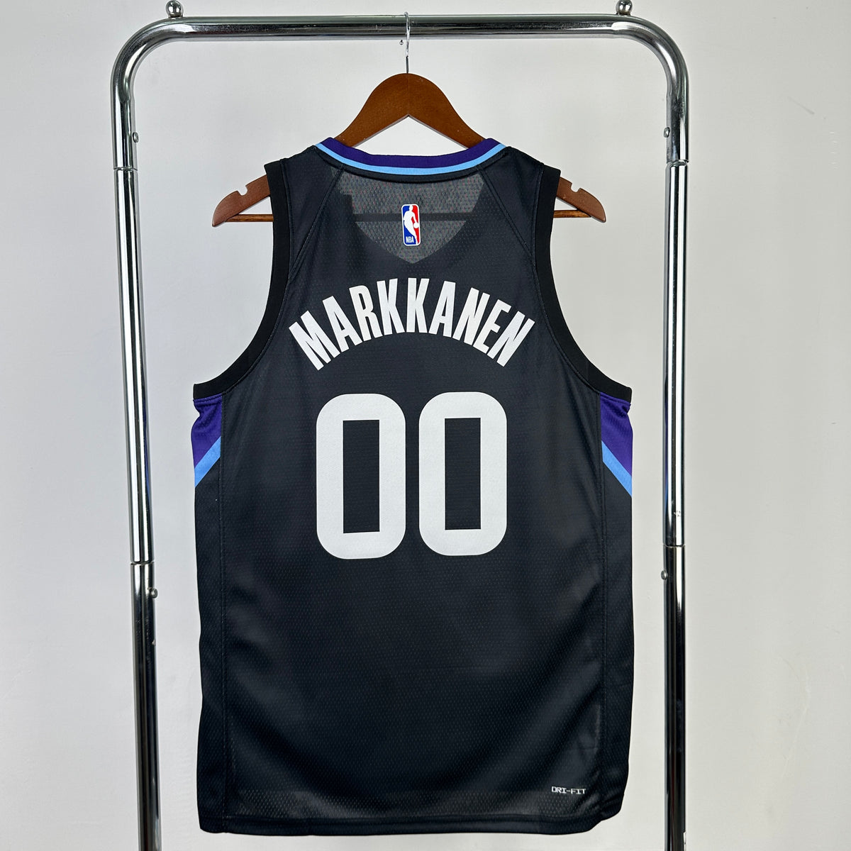 Regata Utah Jazz Masculina - Preta