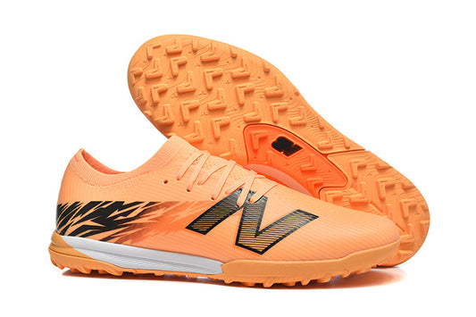 Chuteira Society New Balance Furon V8 Elite TF FG  - Laranja