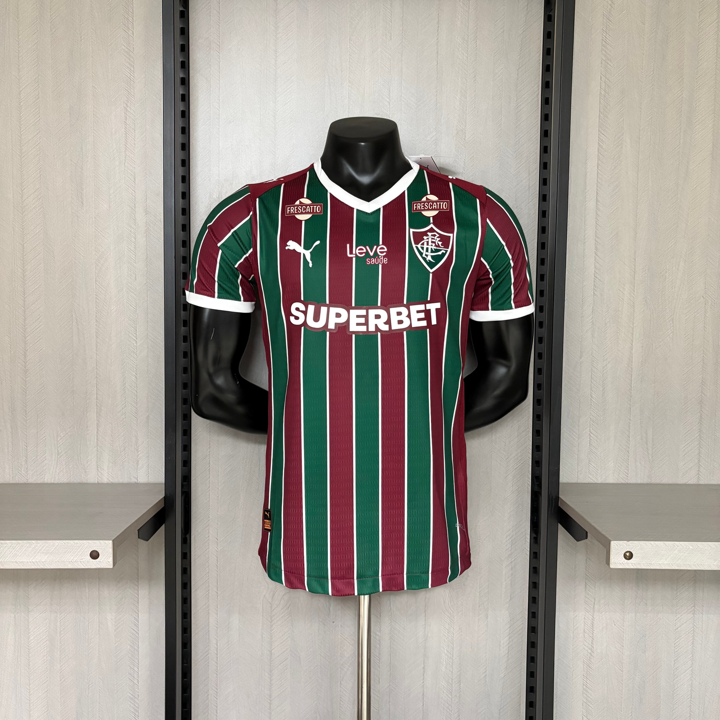 Fluminense Home 26/27 Jogador Com Patrocínios Puma - Tricolor