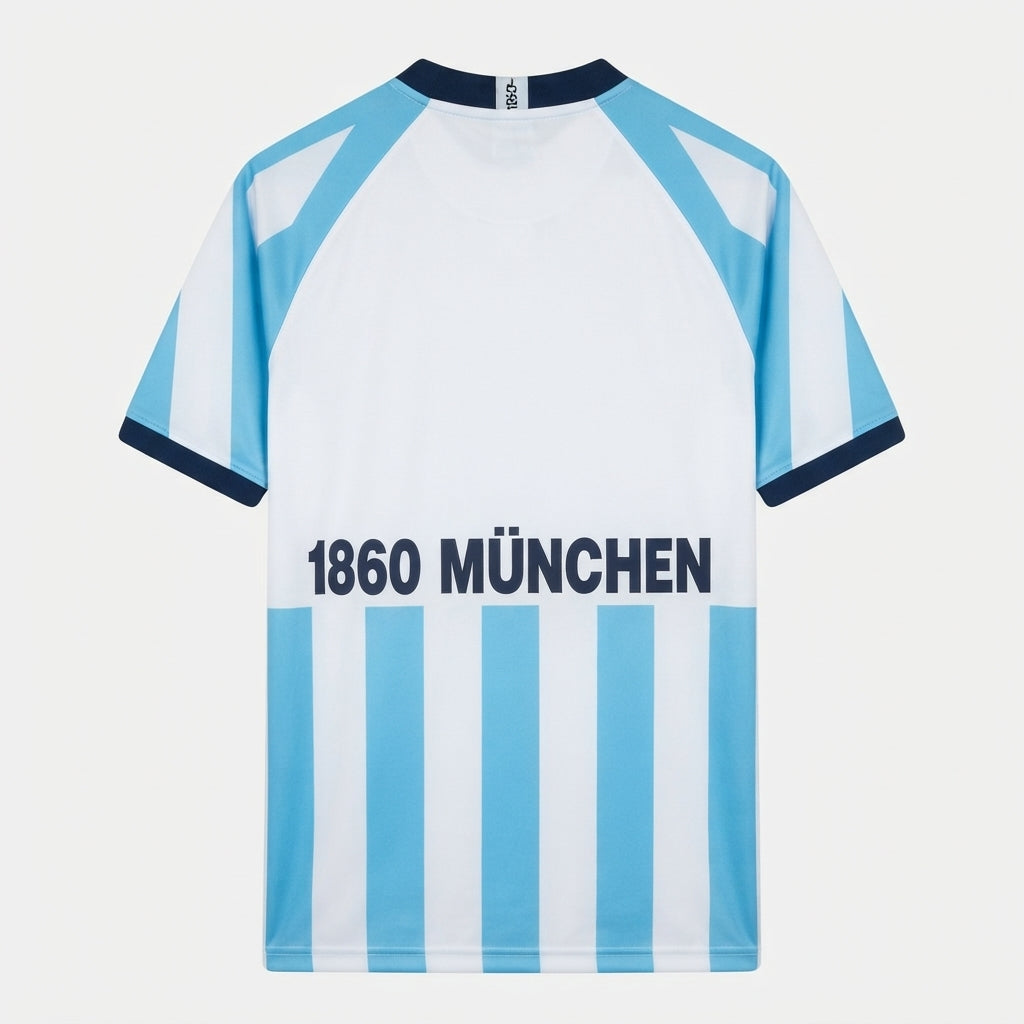TSV 1860 Munich Home Retro 1995/96 Nike - Branca e Azul