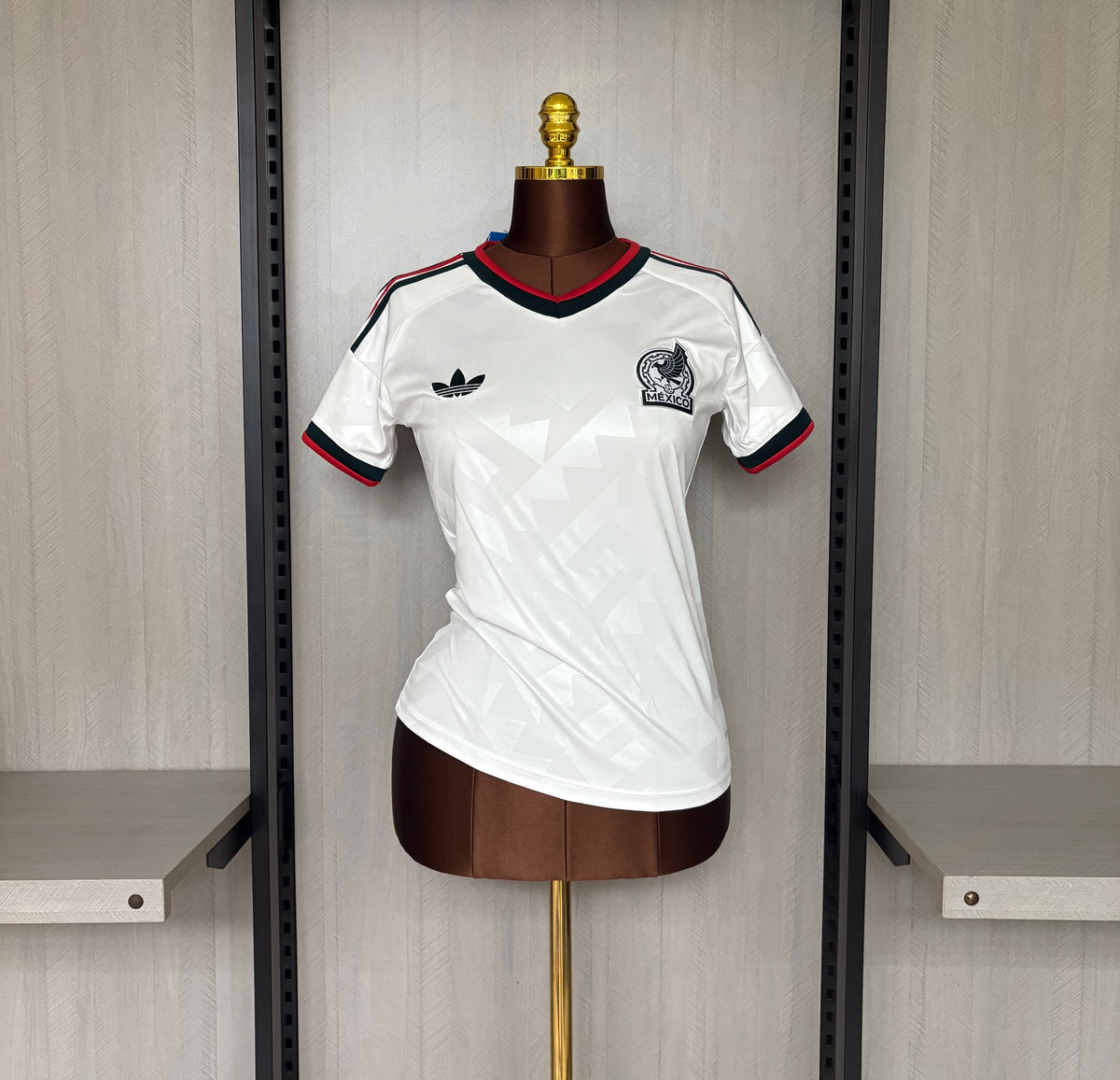 México Away 26/27 Feminino Adidas  - Branca
