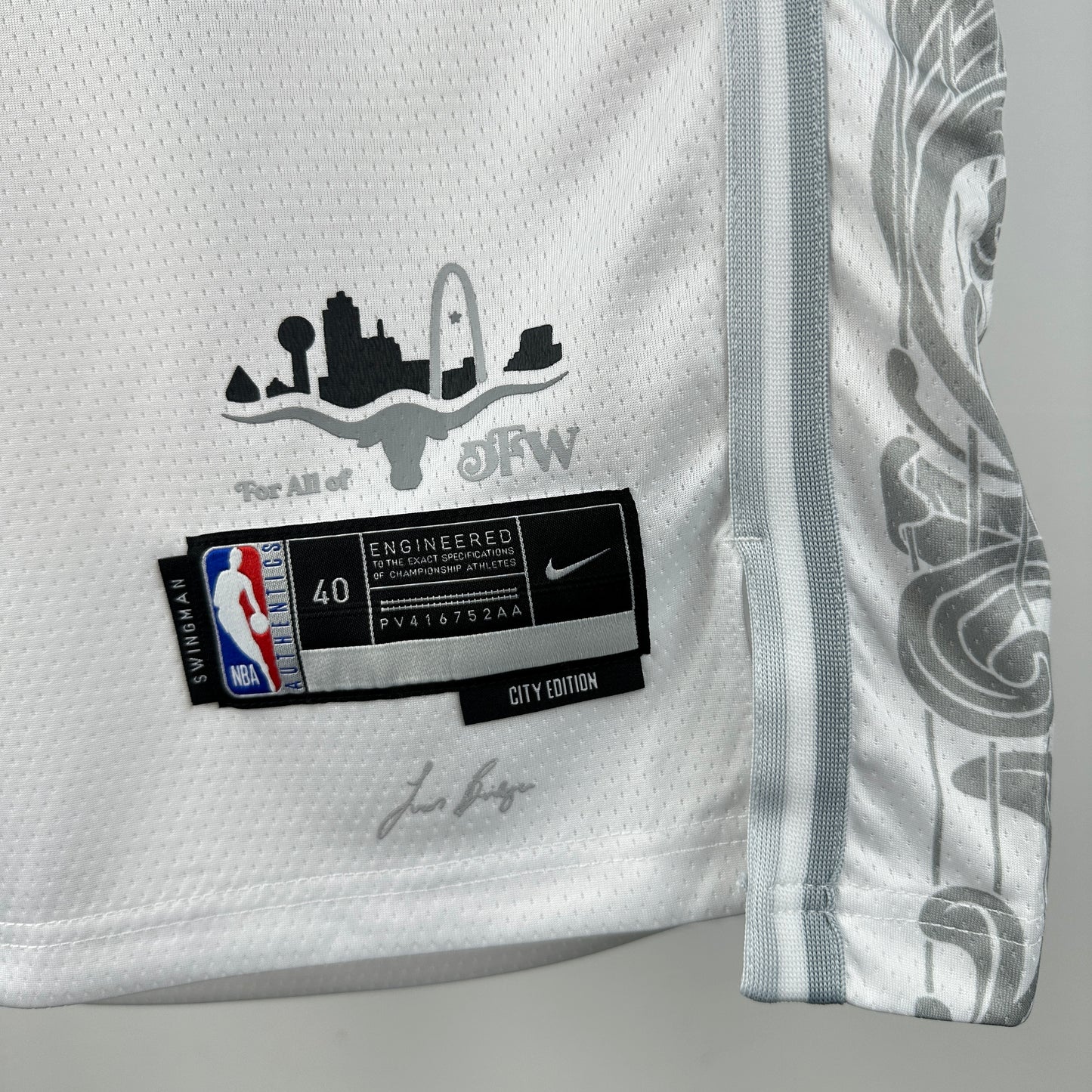 Regata Dallas Mavericks Masculina - Branca