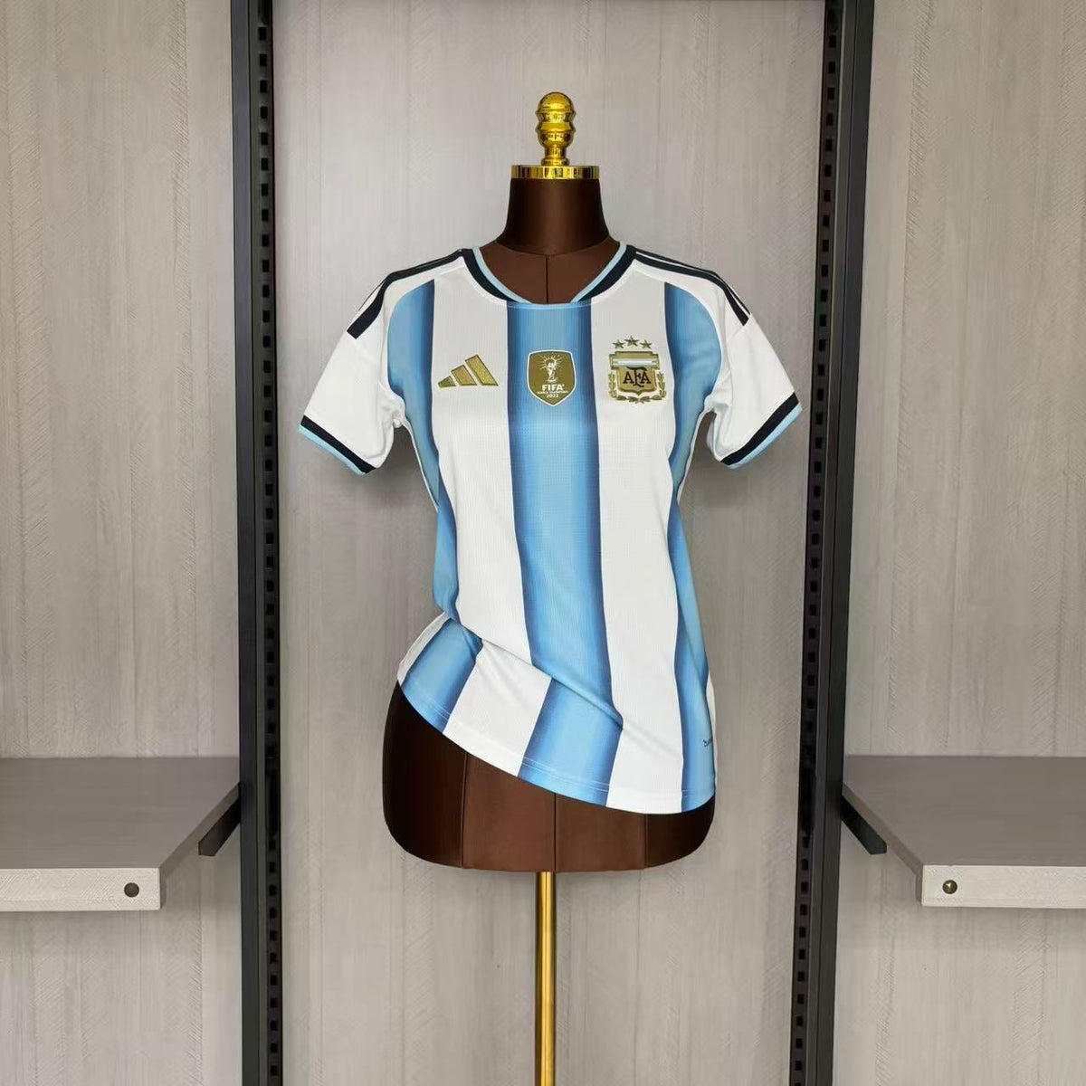 Argentina Home 26/27 Feminino Torcedor Adidas - Branca e Azul