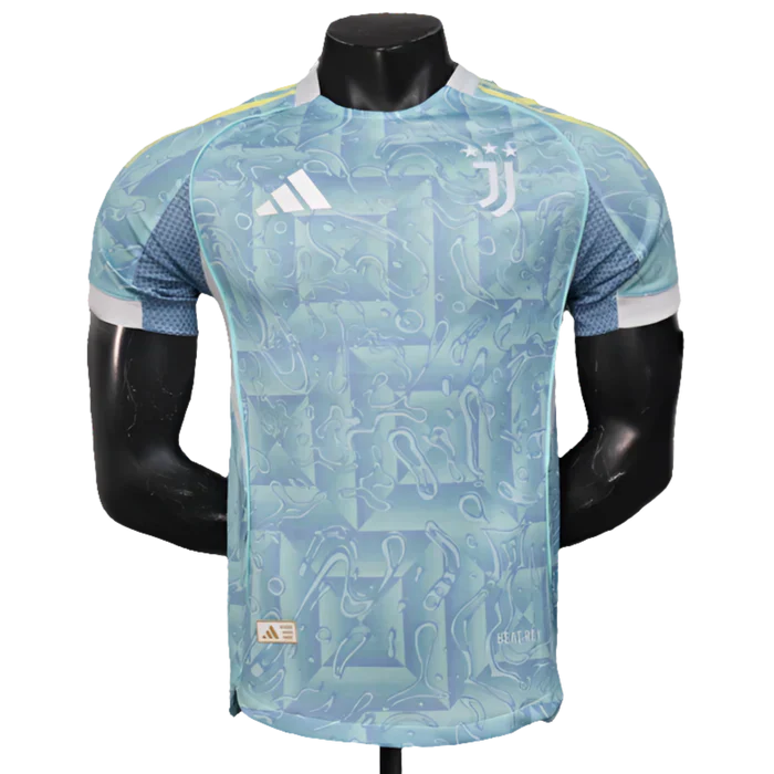 Juventus Away 25/26 Jogador Adidas - Azul Claro