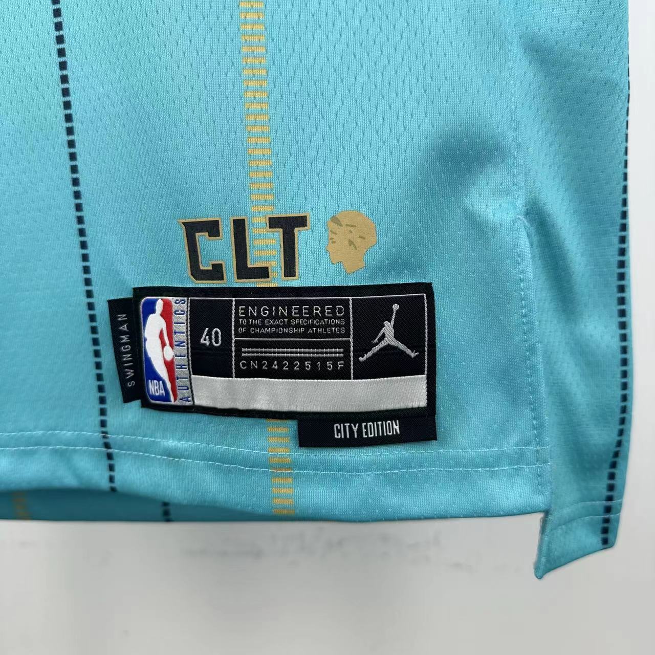Regata Charlotte Hornets Masculina - Azul