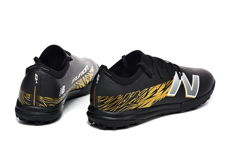 Chuteira Society New Balance Furon V8 Elite TF FG  - Preta