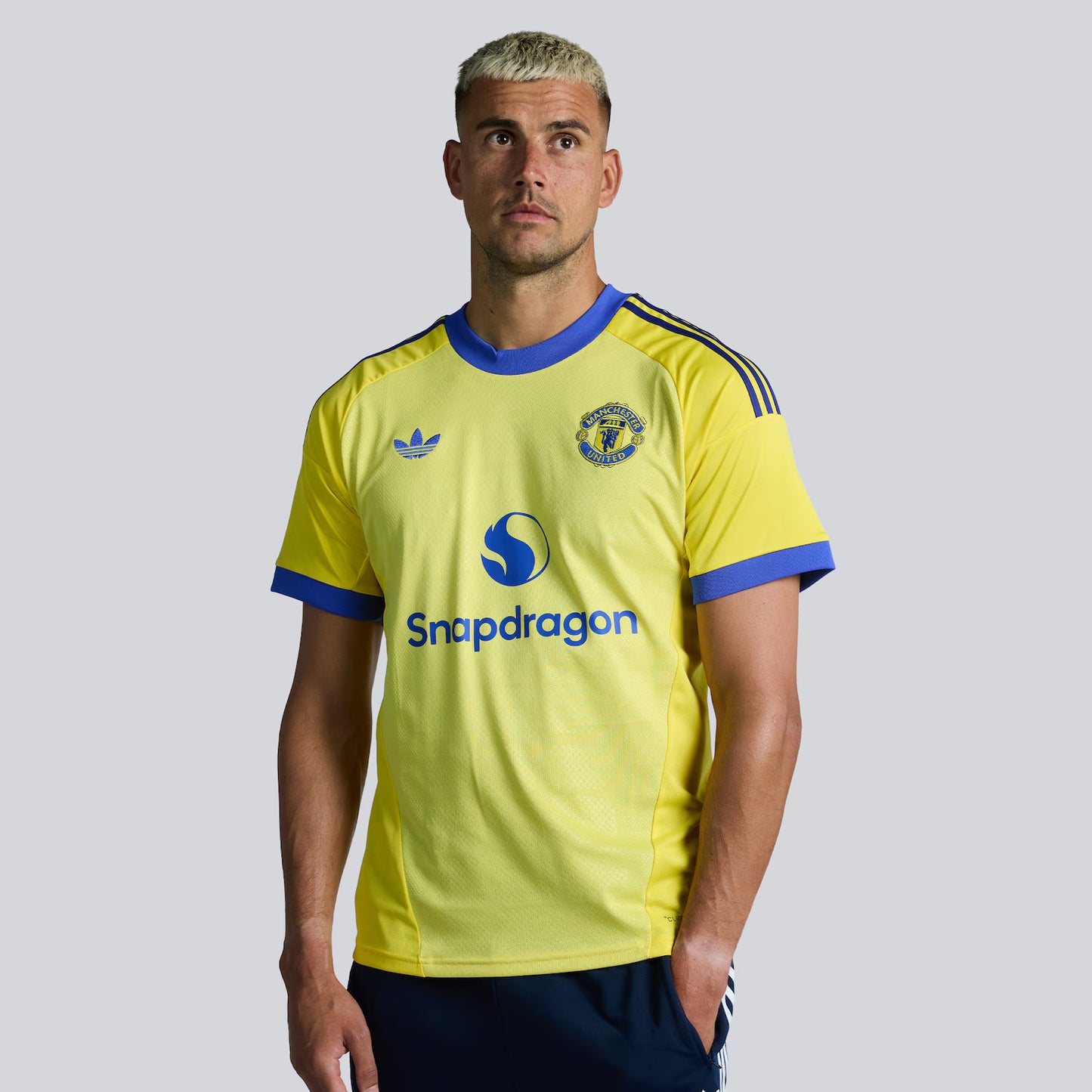 Manchester United Goleiro 26/27 Torcedor Adidas - Amarelo