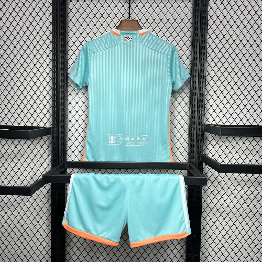 Kit Infantil Inter Miami Third 24/25 - Verde Água