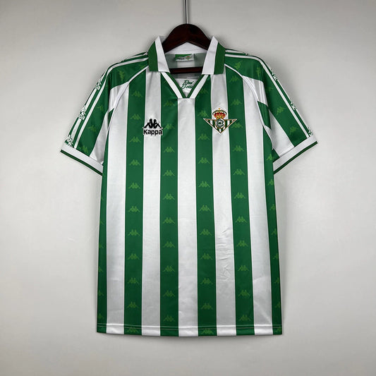 Real Betis Home Retrô 95/97 Kappa - Verde e Branco