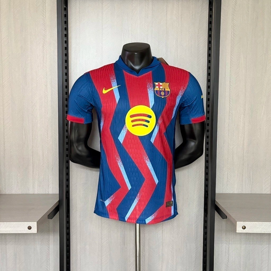 Barcelona Fourth 25/26  Jogador Nike - Grená