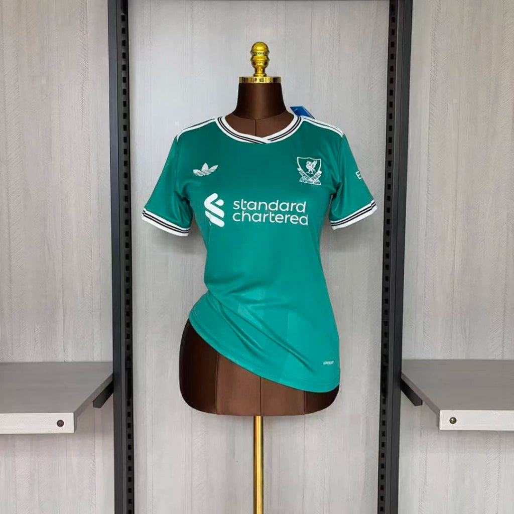 Liverpool Third 25/26 Feminina Adidas - Verde
