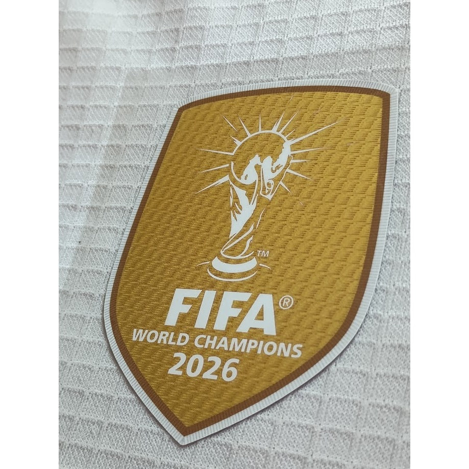 Espanha Home 26/27 Duas Estrelas + Patchs Adidas Torcedor - Vermelho