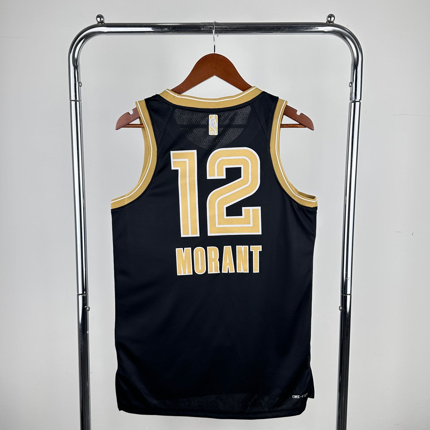 Regata Memphis Grizzlies Masculina - Preto e Dourado