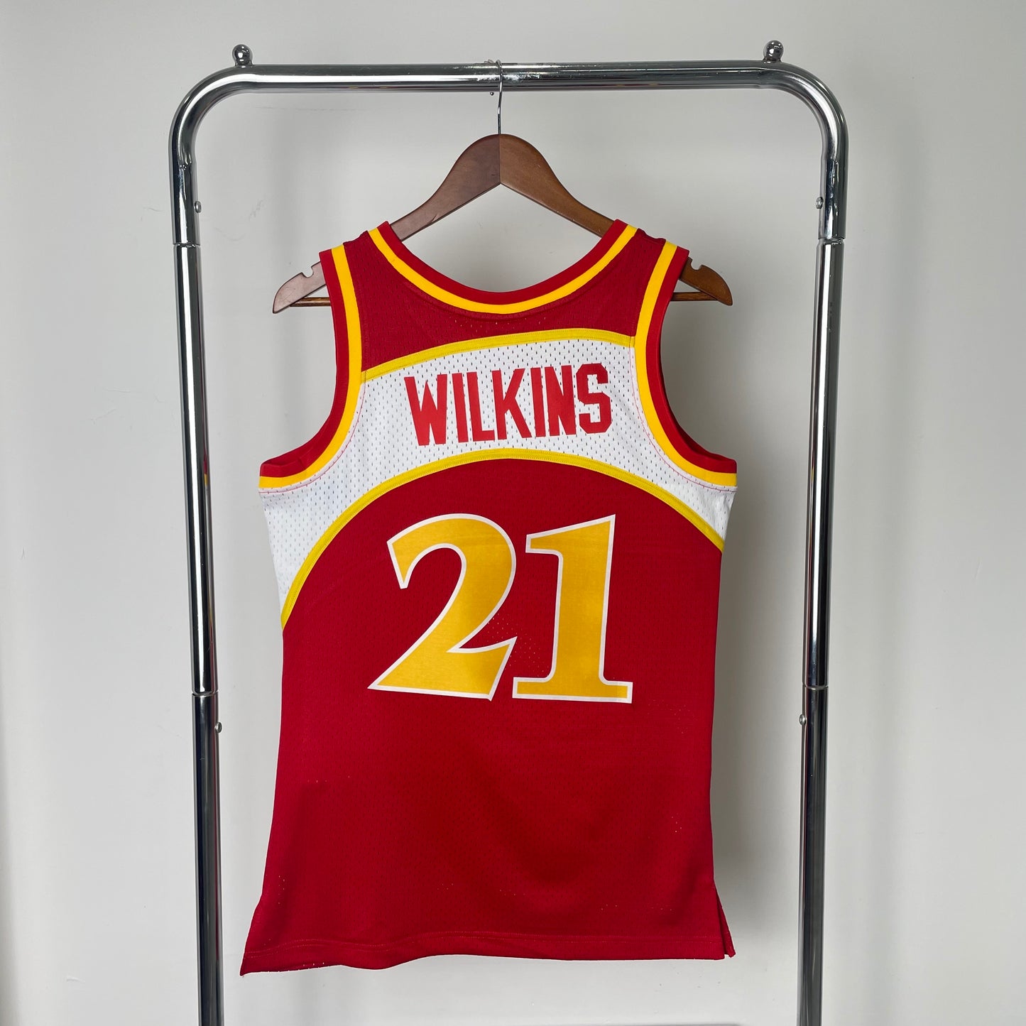 Regata Atlanta Hawks Masculina - Vermelho e Branca