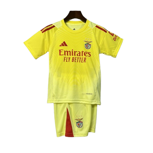 Kit Infantil Benfica Goleiro 25/26 - Amarelo