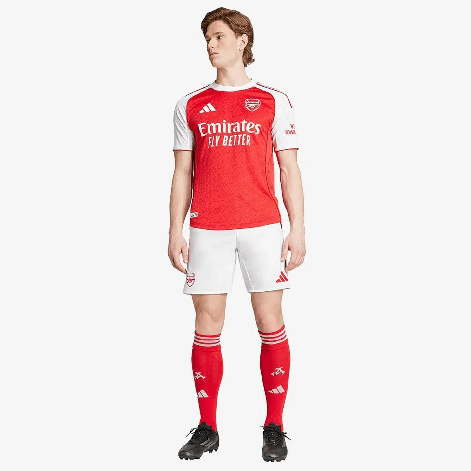 Arsenal Home 25/26 Jogador Adidas - Vermelho e Branco