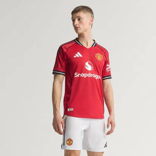 Manchester United Home 25/26 Jogador Adidas - Vermelho