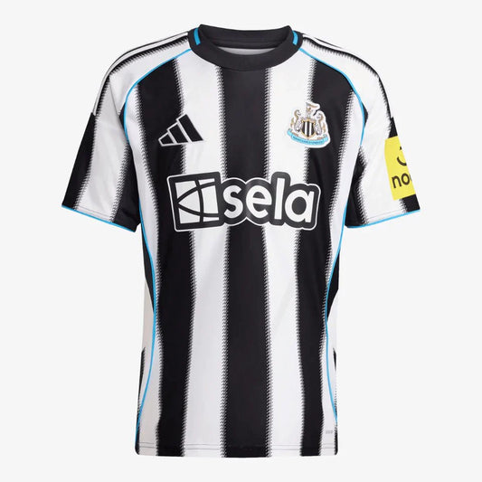 Newcastle Home 25/26 Torcedor Adidas - Preto e Branco