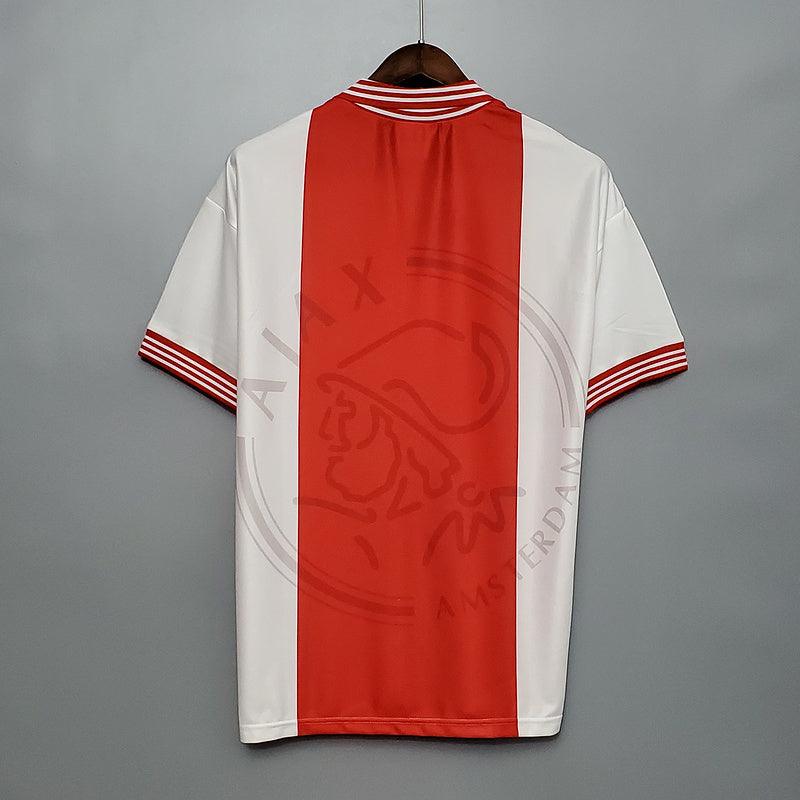 Ajax Home Retrô 1995/1996 Umbro -  Vermelha e Branca