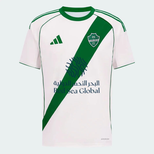 Al Ahli Home 25/26 Torcedor Adidas - Branca e Verde