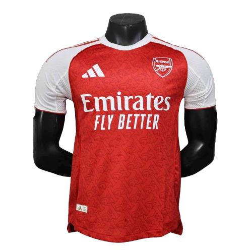 Arsenal Home 25/26 Jogador Adidas - Vermelho e Branco