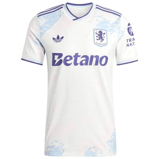 Aston Villa Third 25/26 Torcedor Adidas - Branca