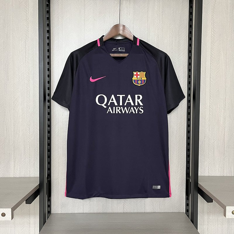 Barcelona Retrô Away 16/17 Nike - Roxa Escuro